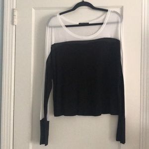 Back & white BCBG shirt